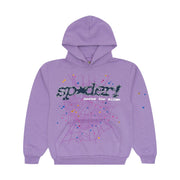 Sp5der Purple Hoodie